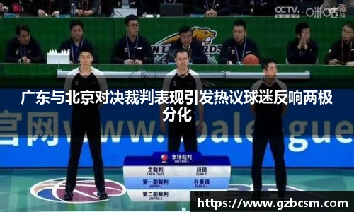 广东与北京对决裁判表现引发热议球迷反响两极分化